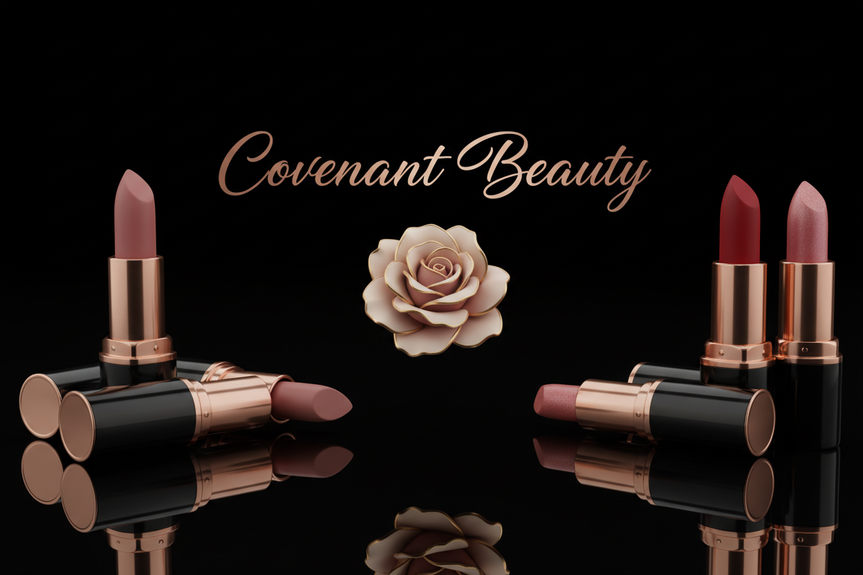 Covenant Beauty with Rose and Lipsticks