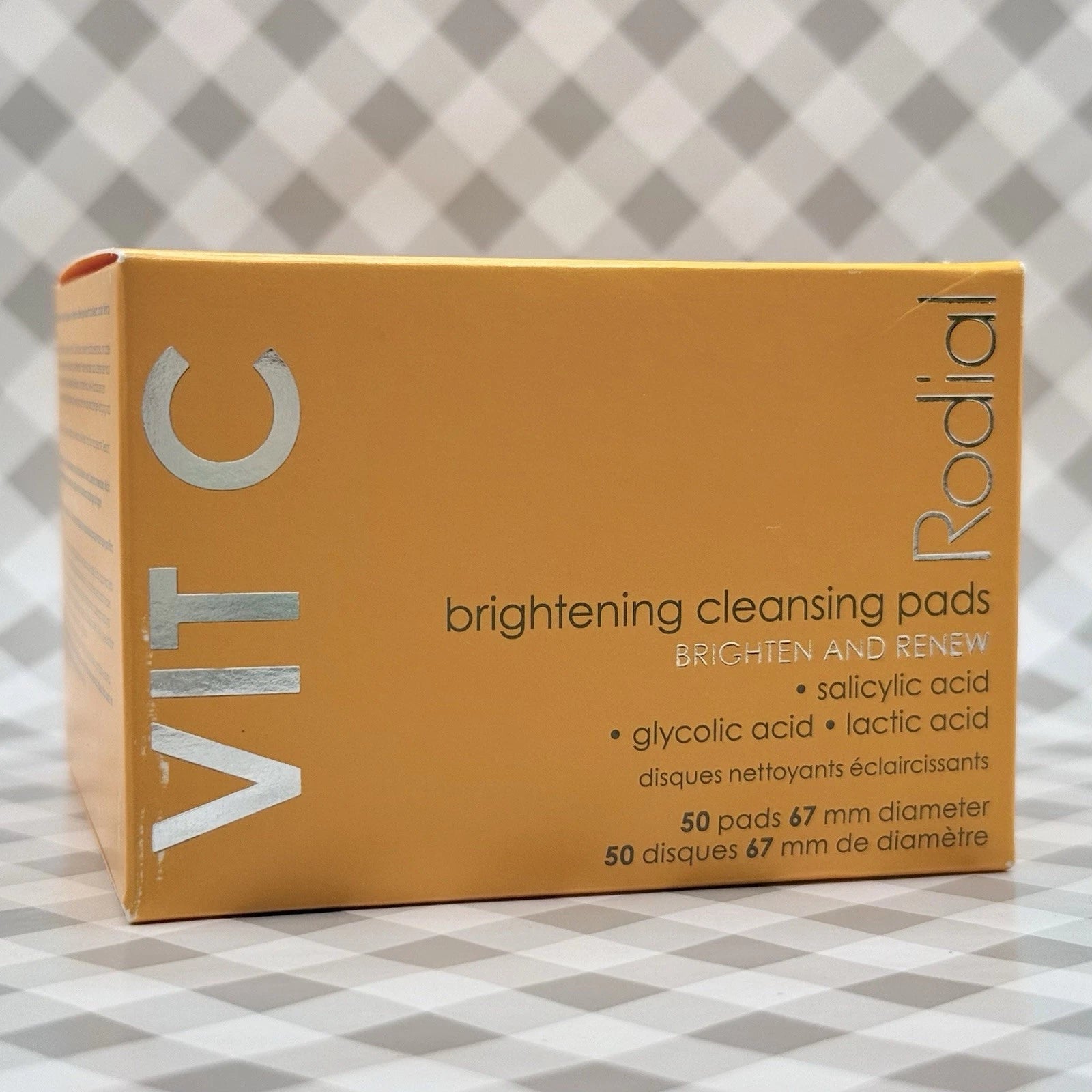 Rodial Pure Vit C Brightening Cleansing Pads 50 ct
